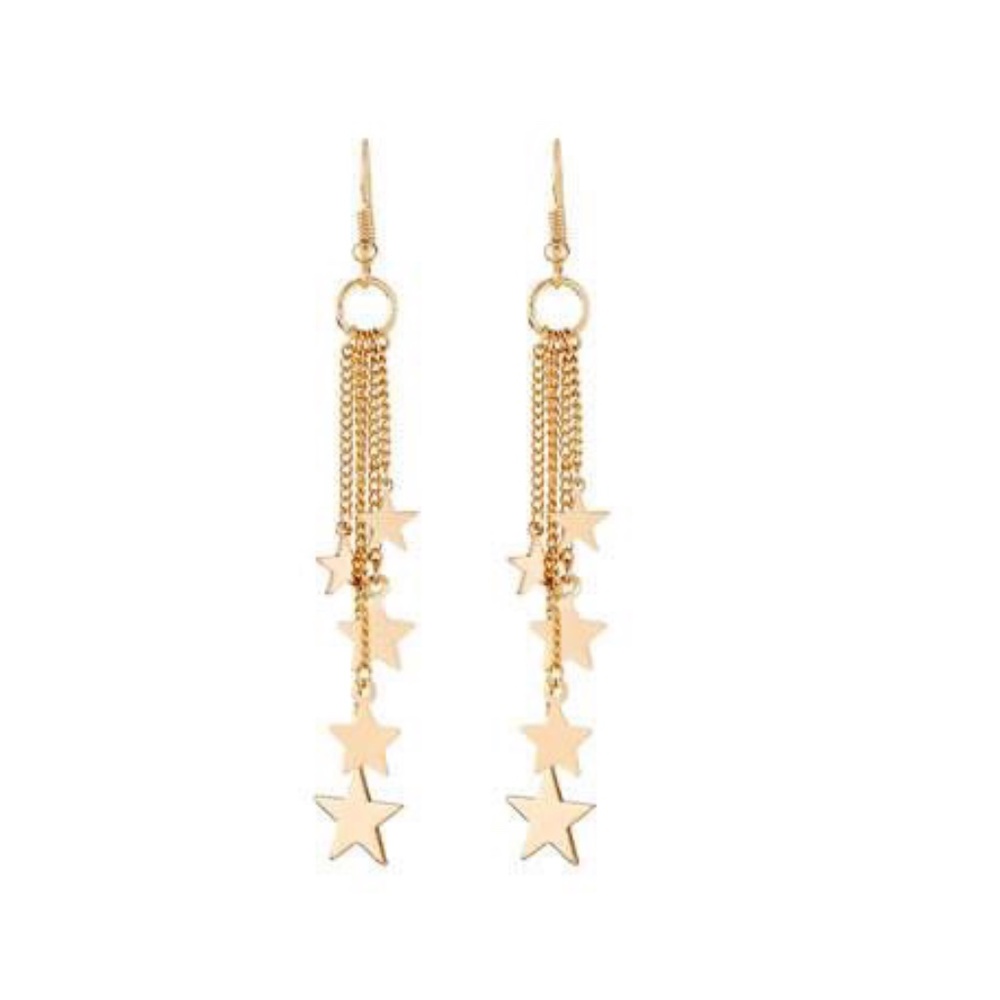 Greenbeads Star Dangle Earrings
